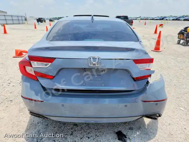 2021 Honda Accord 1HGCV2F92MA033504 — Copart auction photo 6
