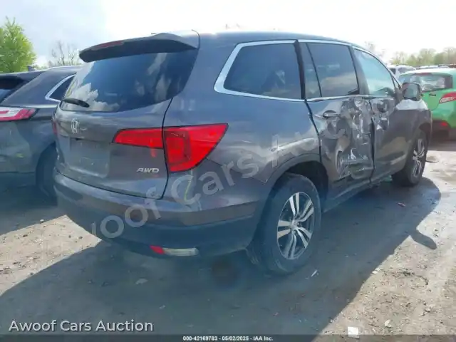 2018 Honda Pilot 5FNYF6H30JB039693 — Iaai auction photo 4