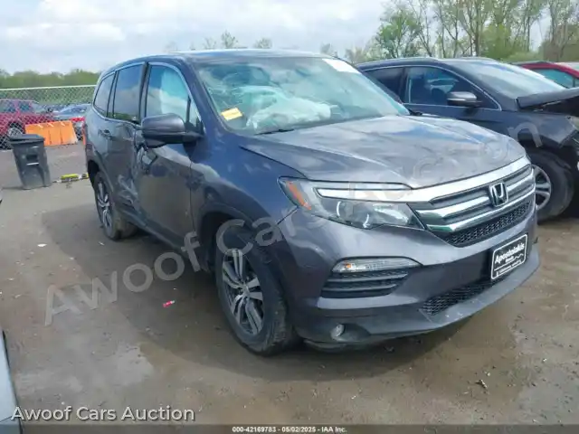 2018 Honda Pilot 5FNYF6H30JB039693 — Iaai auction photo 1