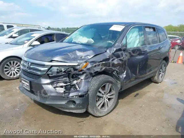 2018 Honda Pilot 5FNYF6H30JB039693 — Iaai auction photo 2