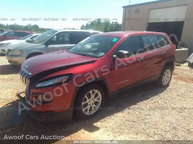 2017 Jeep Cherokee 1C4PJLAB0HD219073 — Iaai auction photo 2