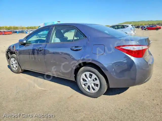 2015 Toyota Corolla 2T1BURHEXFC326114 — Copart auction photo 2
