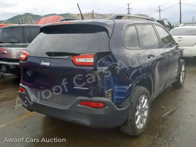 2016 Jeep Cherokee S 1C4PJLAB2GW177119 — photo 4 de la vente Copart