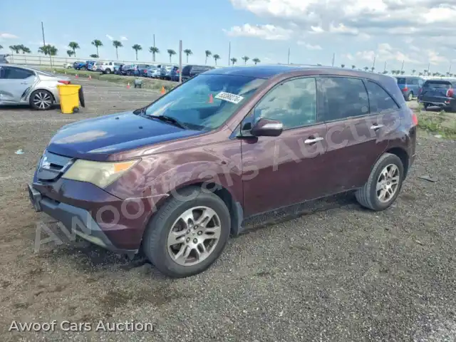 2008 Acura MDX 2HNYD28338H514847 — Copart auction photo 1
