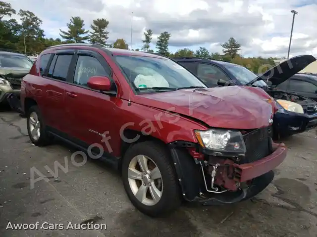 2016 Jeep Compass 1C4NJDEB2GD776217 — Copart auction photo 1