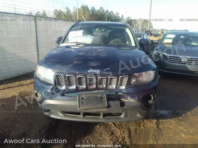 2016 Jeep Compass 1C4NJCEA4GD615014 — hoton gwanjo Iaai na 6