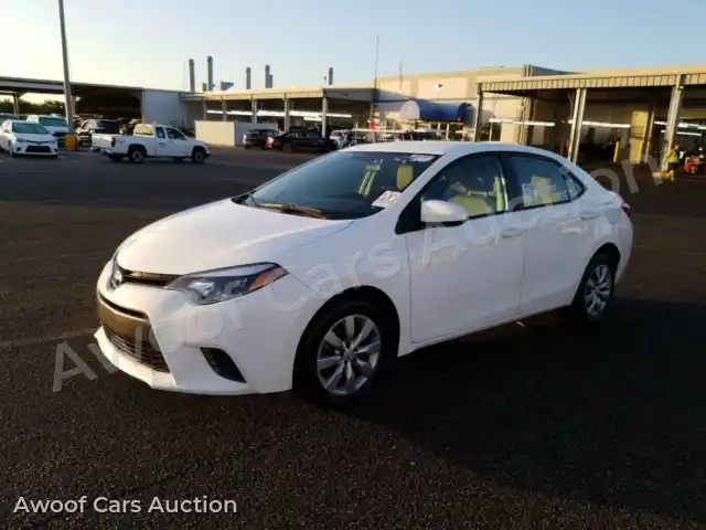 2015 Toyota Corolla 2T1BURHEXFC457284 — Manheim auction photo 1
