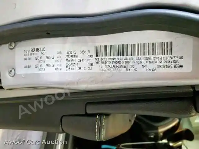 2017 Jeep Cherokee S 1C4PJLAB2HW640992 — Copart auction photo 10