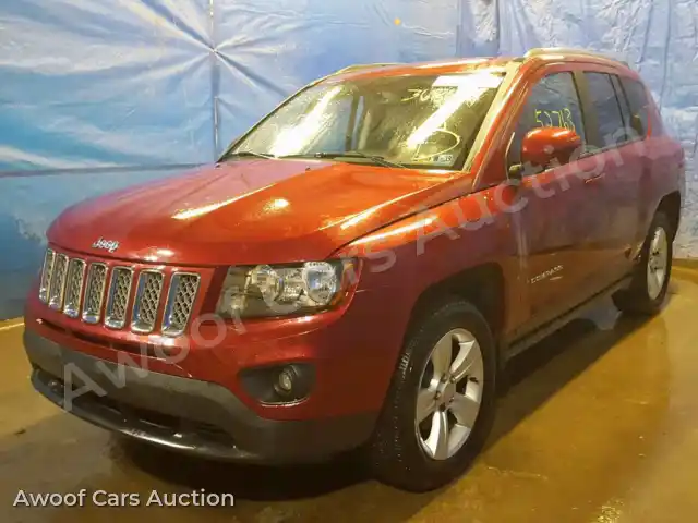 2014 Jeep Compass Latitude 1C4NJDEB7ED647015 — Copart auction photo 2