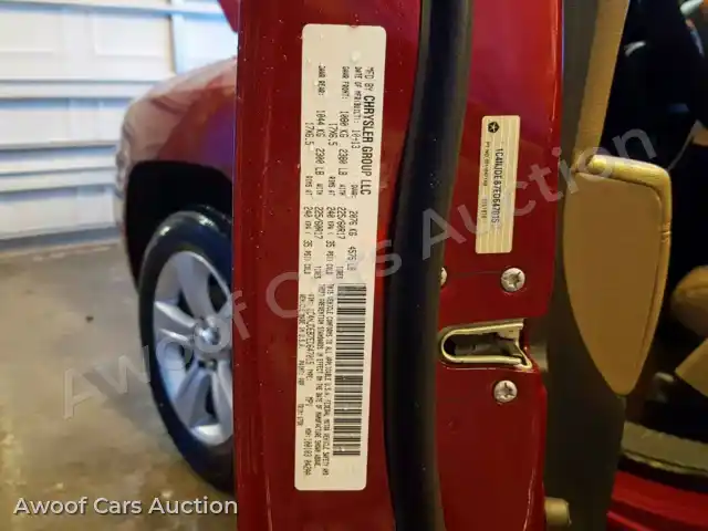 2014 Jeep Compass Latitude 1C4NJDEB7ED647015 — Copart auction photo 10
