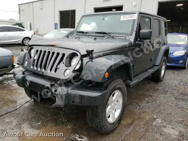 2017 Jeep Wrangler 1C4BJWDG7HL632763 — Copart auction photo 2