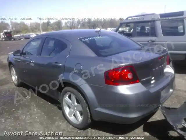 2013 Dodge Avenger 1C3CDZABXDN535971 — Iaai auction photo 3