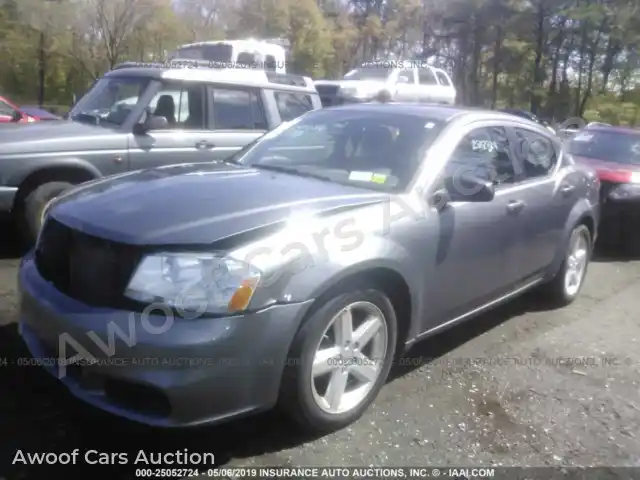 2013 Dodge Avenger 1C3CDZABXDN535971 — Iaai auction photo 2