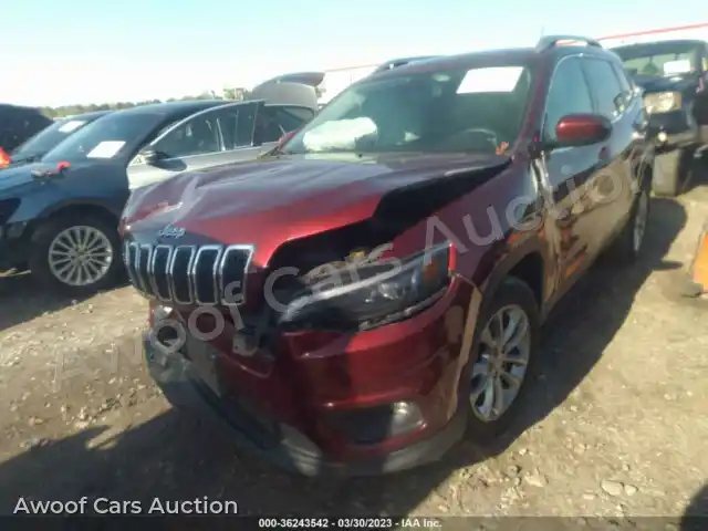 2019 Jeep Cherokee 1C4PJLCB2KD377175 — Iaai auction photo 2