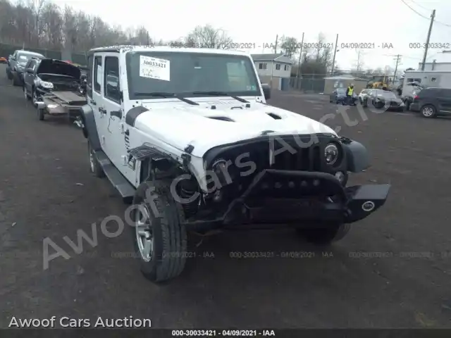 2016 Jeep Wrangler Unlimited 1C4BJWDG9GL339719 — Iaai auction photo 1