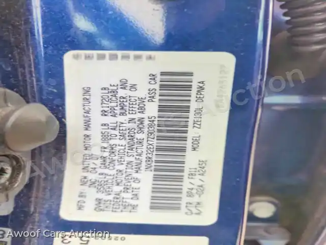 2007 Toyota Corolla 1NXBR32EX7Z903845 — hoton gwanjo Copart na 12