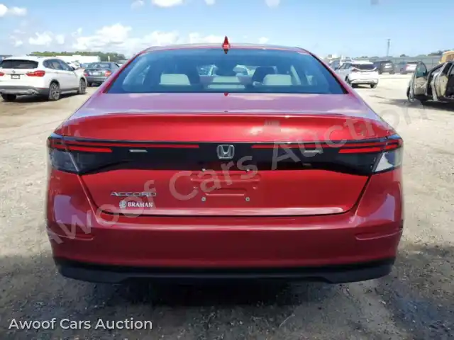 2025 Honda Accord 1HGCY1F24SA019752 — Copart auction photo 6