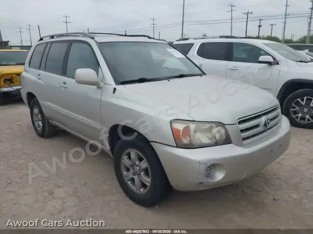 2006 Toyota Highlander JTEGD21A960154488 — Iaai auction photo 1