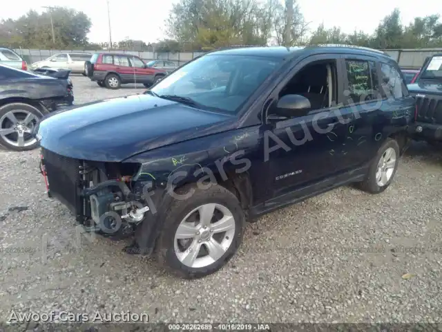 2016 Jeep Compass 1C4NJCBA9GD815102 — Iaai auction photo 2