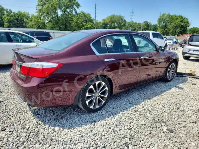 2015 Honda Accord 1HGCR2F57FA098501 — Copart auction photo 3