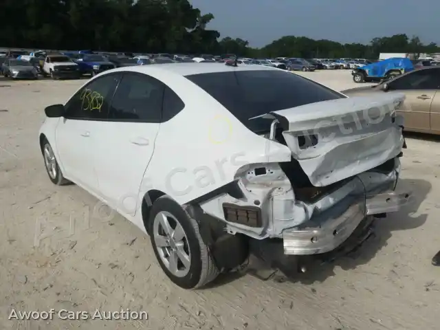 2016 Dodge Dart 1C3CDFBB5GD762170 — Copart auction photo 3