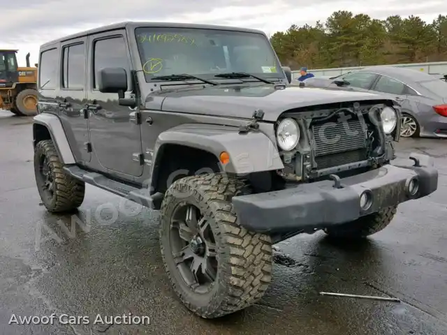2016 Jeep Wrangler Unlimited 1C4BJWEG2GL198975 — Copart auction photo 1