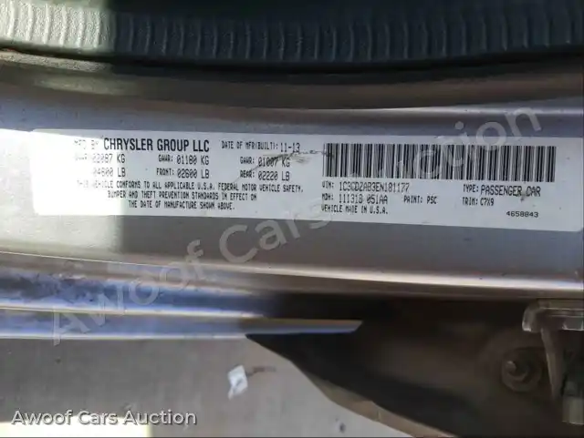 2014 Dodge Avenger 1C3CDZAB3EN181177 — photo 10 de la vente Copart
