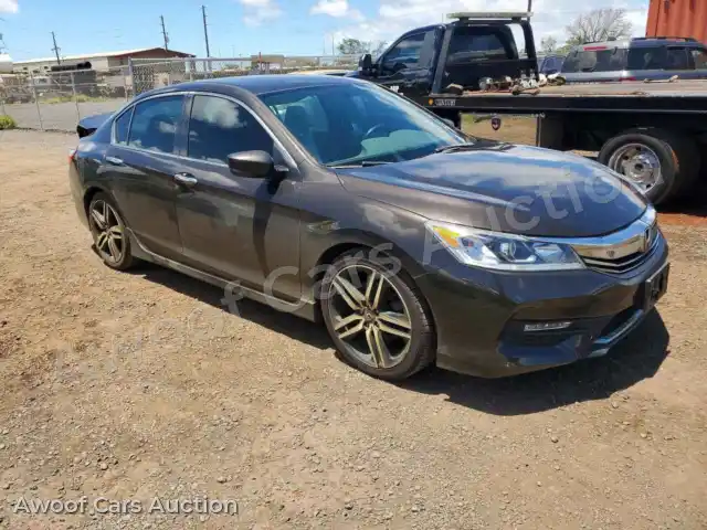 2017 Honda Accord SPO 1HGCR2F13HA120865 — Copart auction photo 4