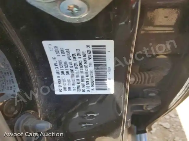 2017 Honda Accord SPO 1HGCR2F13HA120865 — Copart auction photo 12