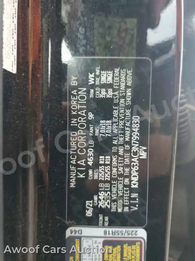 2022 Kia Sportage KNDP63AC3N7994830 — Copart auction photo 13