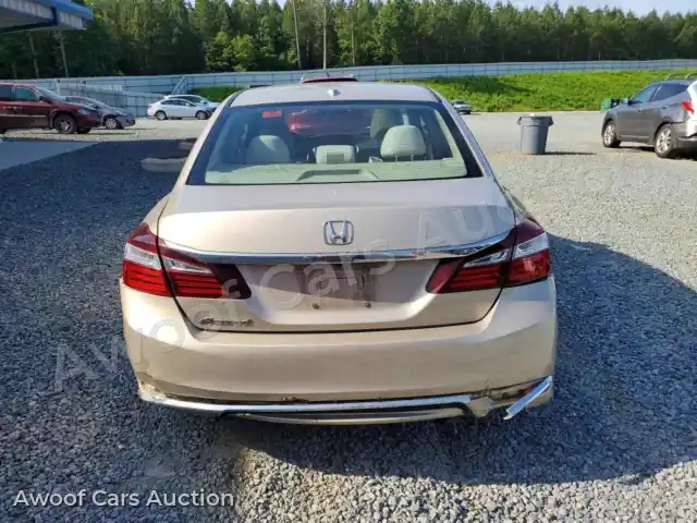 2017 Honda Accord 1HGCR2F73HA200574 — Copart auction photo 6