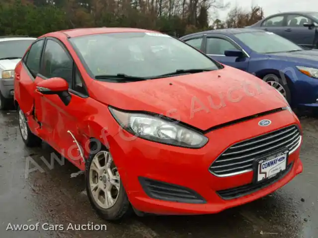 2014 Ford Fiesta 3FADP4BJ0EM219707 — hoton gwanjo Copart na 1