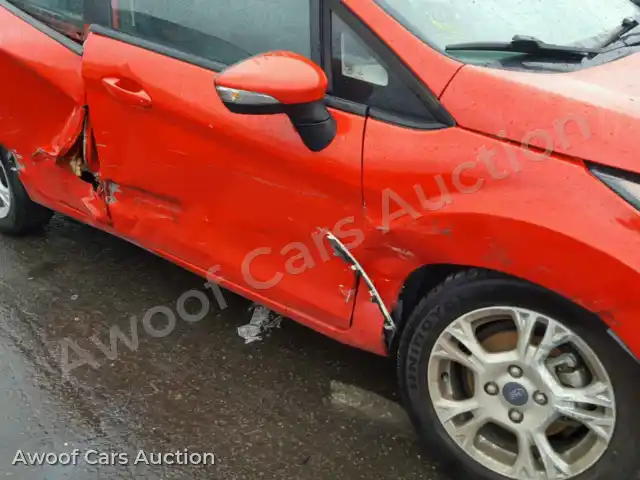 2014 Ford Fiesta 3FADP4BJ0EM219707 — hoton gwanjo Copart na 9