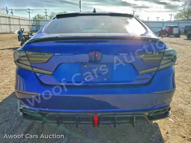 2021 Honda Accord 1HGCV1F38MA109250 — photo 6 de la vente Copart