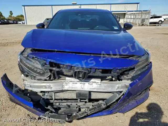 2021 Honda Accord 1HGCV1F38MA109250 — photo 5 de la vente Copart