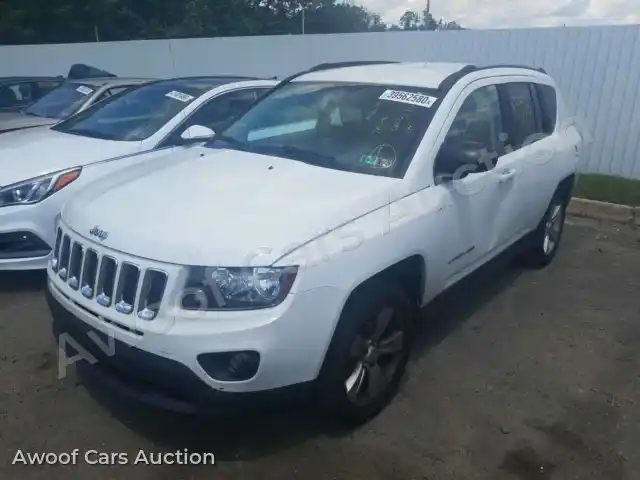 2016 Jeep Compass 1C4NJCBA4GD665464 — hoton gwanjo Copart na 2