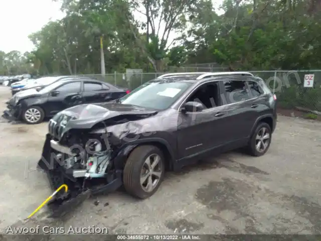 2019 Jeep Cherokee 1C4PJLDB4KD462453 — Iaai auction photo 2