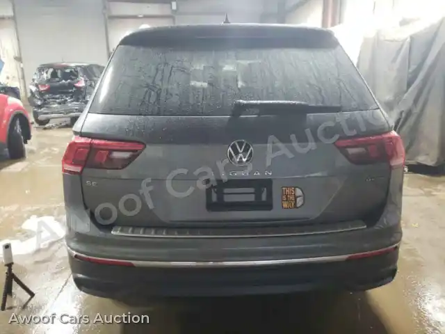 2022 Volkswagen Tiguan 3VV2B7AX2NM138345 — hoton gwanjo Copart na 6