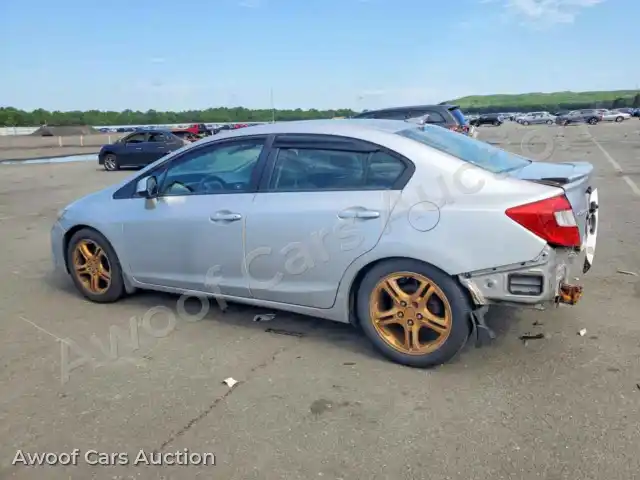 2012 Honda Civic 19XFB2F81CE330383 — Copart auction photo 2