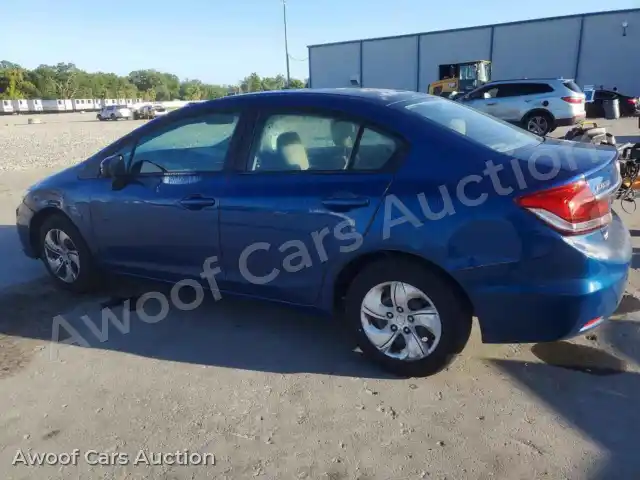 2014 Honda Civic 19XFB2F52EE077986 — Copart auction photo 2