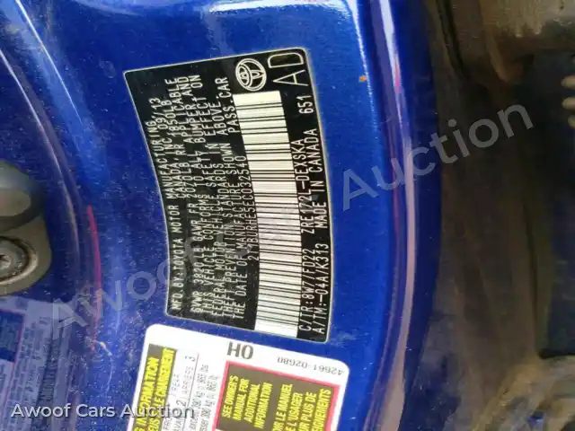 2014 Toyota Corolla 2T1BURHE5EC032540 — Copart auction photo 12