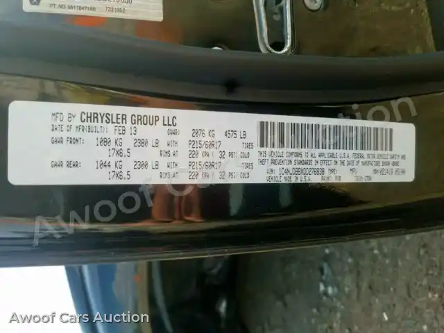 2013 Jeep Compass 1C4NJDBBXDD276838 — Copart auction photo 10