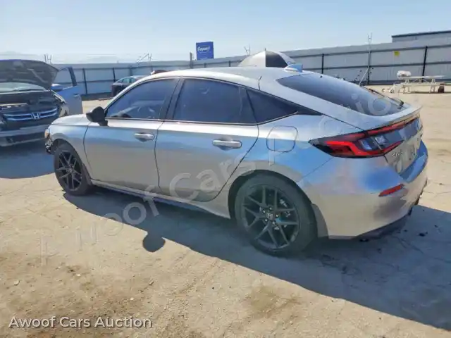 2025 Honda Civic 19XFL2H82SE004276 — Copart auction photo 2