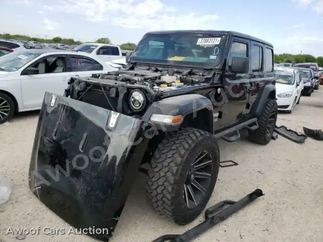 2019 Jeep Wrangler 1C4HJXDG6KW661113 — Copart auction photo 2
