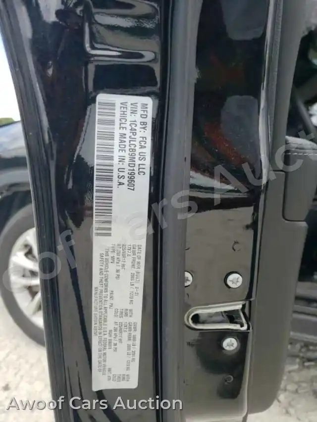2021 Jeep Grand Cherokee 1C4PJLCB9MD199607 — hoton gwanjo Copart na 13