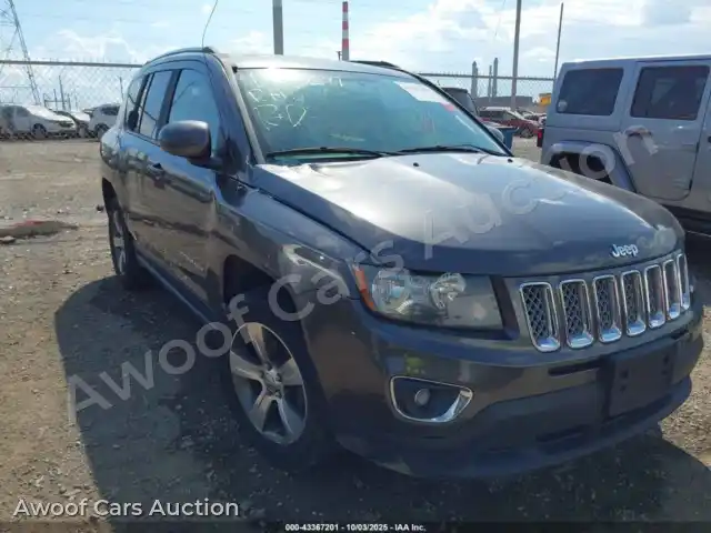 2016 Jeep Compass 1C4NJCEA2GD737239 — hoton gwanjo Iaai na 6