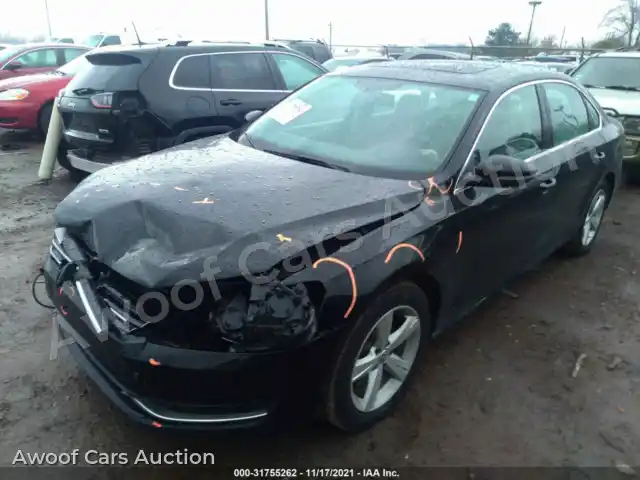 2012 Volkswagen Passat 1VWBP7A38CC095543 — Iaai auction photo 2