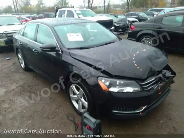 2012 Volkswagen Passat 1VWBP7A38CC095543 — Iaai auction photo 1