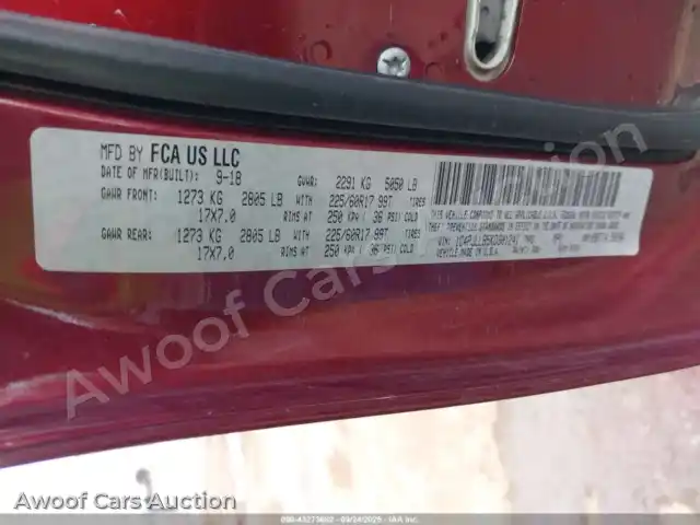 2019 Jeep Cherokee 1C4PJLLB5KD301241 — Iaai auction photo 9