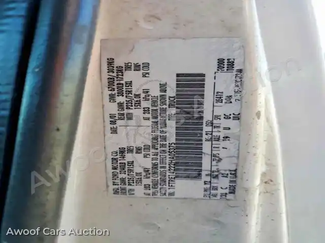 2002 Ford Econoline 1FTRE14222HA05375 — Copart auction photo 13